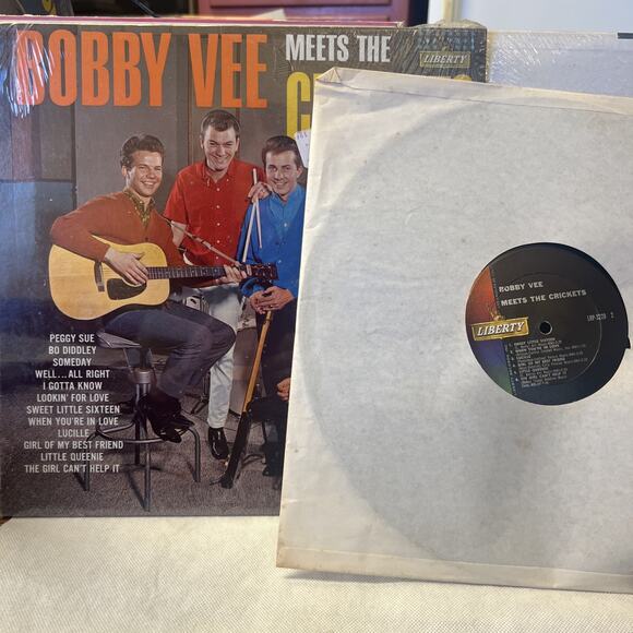 FOUR Bobby Vee Vinyl LPs VG+! Ultrasonic Clean! Crickets Ventures Buddy Holly - Picture 10 of 16
